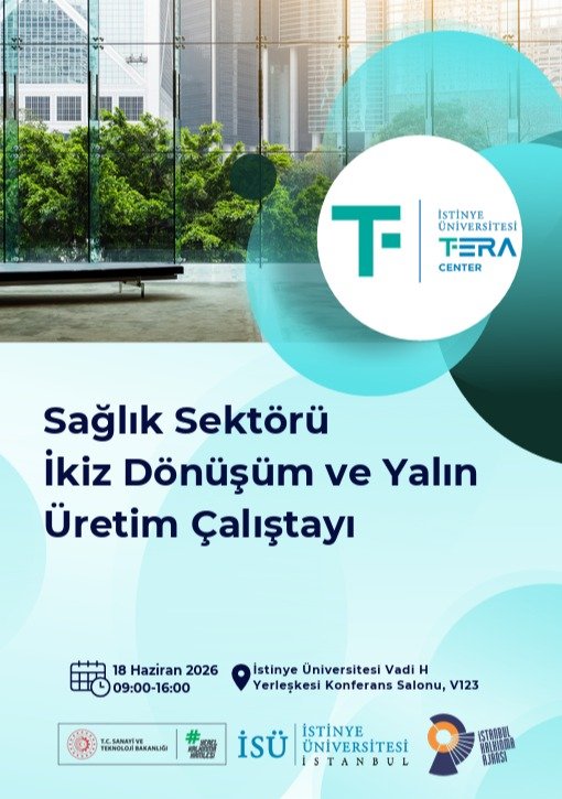 Sağlık Sektörü İkiz Dönüşüm ve Yalın Üretim Çalıştayı Afişi